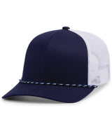 Pacific Headwear Trucker Snapback Braid Rope Cap 104BR