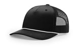 Richardson Lifestyle Casual Trucker Snapback 5 Panel with Rope 112FPR