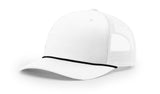 Richardson Lifestyle Casual Trucker Snapback 5 Panel with Rope 112FPR