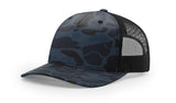 Richardson Trucker Mesh Printed 5 Panel 112PFP Duck Camo