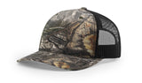 Richardson Trucker Mesh Printed 5 Panel 112PFP Duck Camo