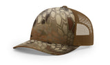 Richardson Trucker Mesh Printed 5 Panel 112PFP Duck Camo