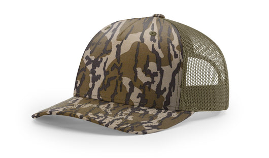 Richardson Trucker Mesh Printed 5 Panel 112PFP Duck Camo