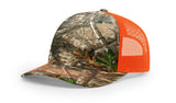 Richardson Trucker Mesh Printed 5 Panel 112PFP Duck Camo