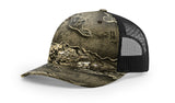 Richardson Trucker Mesh Printed 5 Panel 112PFP Duck Camo