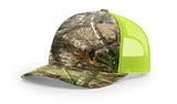 Richardson Trucker Mesh Printed 5 Panel 112PFP Duck Camo