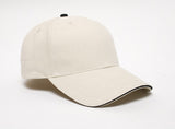 Pacific Headwear Casual Structured Brushed Twill 121C