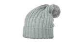Richardson Beanie Chunk Cable with Cuff and Pom 143