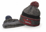 Richardson Beanie Heathered Knit W/Cuff & Pom 148
