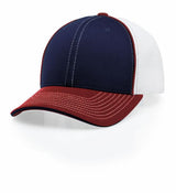 Richardson Sport Mesh With Piping Tri Color 172