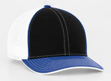 Pacific Headwear Trucker Mesh White Front and Tri Colors 404M