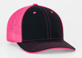 Pacific Headwear Trucker Mesh Solid and Two Colors 404M