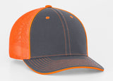 Pacific Headwear Trucker Mesh Solid and Two Colors 404M