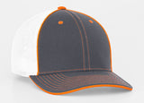 Pacific Headwear Trucker Mesh White Front and Tri Colors 404M