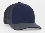 Pacific Headwear Trucker Mesh Solid and Two Colors 404M
