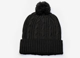 Pacific Headwear Cable Knit Pom-Pom Beanie 643K