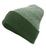 Pacific Headwear Heather Two Tone Cuff Beanie 651K