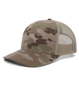 Pacific Headwear MULTICAM® TRUCKER SNAPBACK CAP M08
