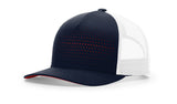 Richardson Laser Cut Five Panel Trucker 163