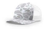 Richardson Trucker Mesh Printed 5 Panel 112PFP Duck Camo