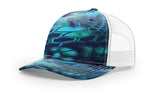 Richardson Trucker Mesh Printed 5 Panel 112PFP Duck Camo