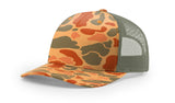 Richardson Trucker Mesh Printed 5 Panel 112PFP Duck Camo