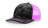 Richardson Trucker Mesh Printed 5 Panel 112PFP Duck Camo