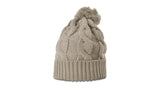 Richardson Beanie Chunk Twist Knit with Cuff and Pom 141