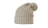 Richardson Beanie Chunk Cable with Cuff and Pom 143