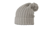 Richardson Beanie Chunk Cable with Cuff and Pom 143
