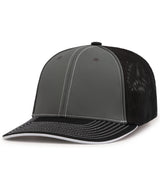 Pacific Headwear Trucker Mesh Solid and Two Colors 404M