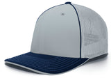 Pacific Headwear Trucker Mesh Solid and Two Colors 404M