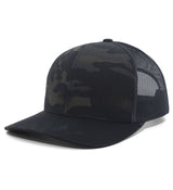 Pacific Headwear MULTICAM® TRUCKER SNAPBACK CAP M08